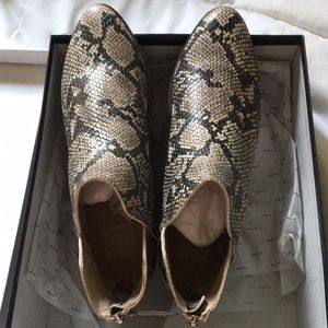 Dolce Vita snake print boots